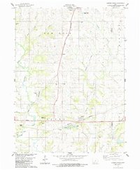 Download a high-resolution, GPS-compatible USGS topo map for Lorimor South, IA (1984 edition)