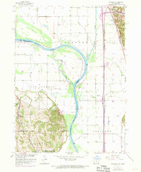 Download a high-resolution, GPS-compatible USGS topo map for Loveland, IA (1970 edition)