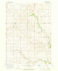 Download a high-resolution, GPS-compatible USGS topo map for Mackey, IA (1966 edition)