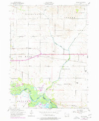preview thumbnail of historical topo map of Clinton County, IA in 1953