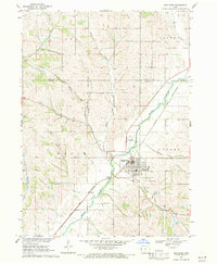 Download a high-resolution, GPS-compatible USGS topo map for Mapleton, IA (1971 edition)