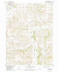 Download a high-resolution, GPS-compatible USGS topo map for Martensdale, IA (1984 edition)