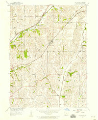 Download a high-resolution, GPS-compatible USGS topo map for Mc Clelland, IA (1958 edition)