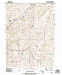 Download a high-resolution, GPS-compatible USGS topo map for Mc Clelland, IA (1994 edition)