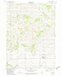 Download a high-resolution, GPS-compatible USGS topo map for Menlo, IA (1983 edition)