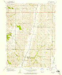 Download a high-resolution, GPS-compatible USGS topo map for Mineola, IA (1957 edition)