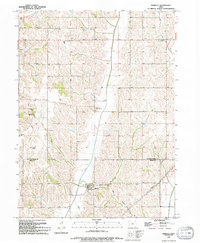 Download a high-resolution, GPS-compatible USGS topo map for Mineola, IA (1994 edition)
