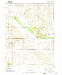preview thumbnail of historical topo map of Mitchellville, IA in 1972
