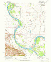 Download a high-resolution, GPS-compatible USGS topo map for Modale, IA (1972 edition)