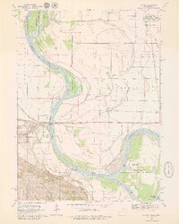 Download a high-resolution, GPS-compatible USGS topo map for Modale, IA (1979 edition)