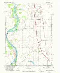 Download a high-resolution, GPS-compatible USGS topo map for Mondamin, IA (1972 edition)