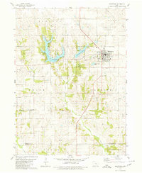 Download a high-resolution, GPS-compatible USGS topo map for Montezuma, IA (1980 edition)