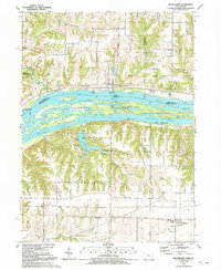 Download a high-resolution, GPS-compatible USGS topo map for Montpelier, IA (1992 edition)