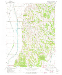 Download a high-resolution, GPS-compatible USGS topo map for Moorhead NW, IA (1974 edition)