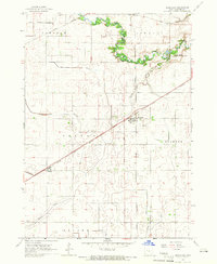 Download a high-resolution, GPS-compatible USGS topo map for Moorland, IA (1966 edition)