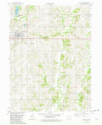 Download a high-resolution, GPS-compatible USGS topo map for Mount Ayr, IA (1982 edition)