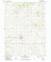 Download a high-resolution, GPS-compatible USGS topo map for Murray, IA (1983 edition)