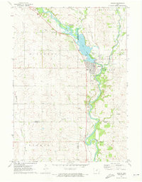 Download a high-resolution, GPS-compatible USGS topo map for Nashua, IA (1973 edition)