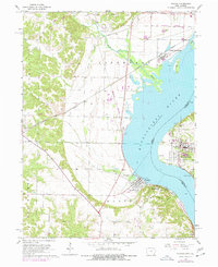 Download a high-resolution, GPS-compatible USGS topo map for Nauvoo, IA (1977 edition)