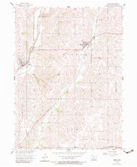Download a high-resolution, GPS-compatible USGS topo map for Neola, IA (1983 edition)