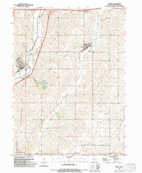 Download a high-resolution, GPS-compatible USGS topo map for Neola, IA (1994 edition)