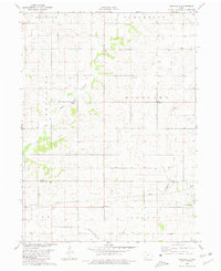 Download a high-resolution, GPS-compatible USGS topo map for Nevinville, IA (1981 edition)