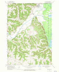 Download a high-resolution, GPS-compatible USGS topo map for New Albin, IA (1970 edition)