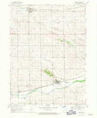 Download a high-resolution, GPS-compatible USGS topo map for Newhall, IA (1971 edition)