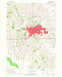 Download a high-resolution, GPS-compatible USGS topo map for Newton, IA (1966 edition)