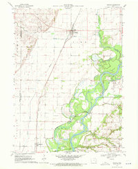 Download a high-resolution, GPS-compatible USGS topo map for Nichols, IA (1972 edition)