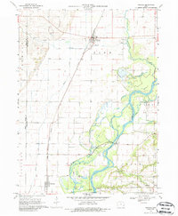 Download a high-resolution, GPS-compatible USGS topo map for Nichols, IA (1986 edition)