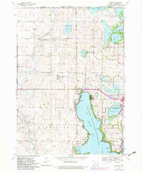 Download a high-resolution, GPS-compatible USGS topo map for Okoboji, IA (1983 edition)