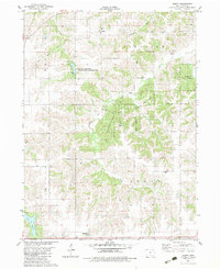 Download a high-resolution, GPS-compatible USGS topo map for Olmitz, IA (1983 edition)