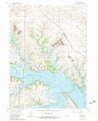Download a high-resolution, GPS-compatible USGS topo map for Otley, IA (1983 edition)