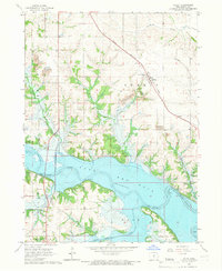 Download a high-resolution, GPS-compatible USGS topo map for Otley, IA (1966 edition)