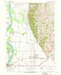 Download a high-resolution, GPS-compatible USGS topo map for Pacific Junction, IA (1970 edition)