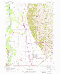 Download a high-resolution, GPS-compatible USGS topo map for Pacific Junction, IA (1977 edition)