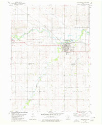 Download a high-resolution, GPS-compatible USGS topo map for Parkersburg, IA (1980 edition)