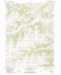 Download a high-resolution, GPS-compatible USGS topo map for Patterson, IA (1984 edition)
