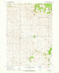 Download a high-resolution, GPS-compatible USGS topo map for Petersburg, IA (1964 edition)