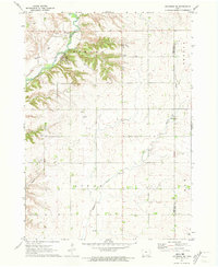 Download a high-resolution, GPS-compatible USGS topo map for Peterson SW, IA (1973 edition)