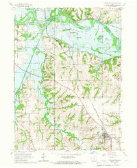Download a high-resolution, GPS-compatible USGS topo map for Pleasantville, IA (1966 edition)