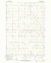 preview thumbnail of historical topo map of O'Brien County, IA in 1964