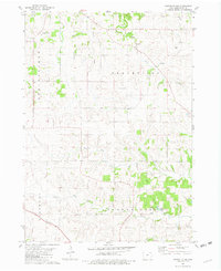 Download a high-resolution, GPS-compatible USGS topo map for Postville NW, IA (1982 edition)