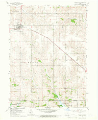 Download a high-resolution, GPS-compatible USGS topo map for Prairie City, IA (1966 edition)