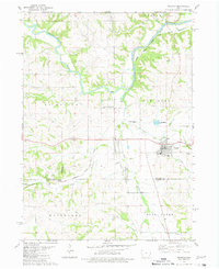 Download a high-resolution, GPS-compatible USGS topo map for Preston, IA (1981 edition)