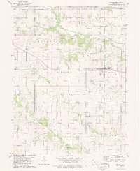 Download a high-resolution, GPS-compatible USGS topo map for Pulaski, IA (1980 edition)