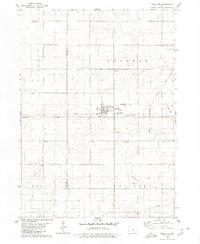 Download a high-resolution, GPS-compatible USGS topo map for Radcliffe, IA (1980 edition)