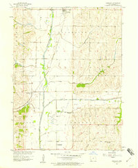 Download a high-resolution, GPS-compatible USGS topo map for Randolph, IA (1958 edition)