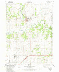 Download a high-resolution, GPS-compatible USGS topo map for Redfield, IA (1983 edition)